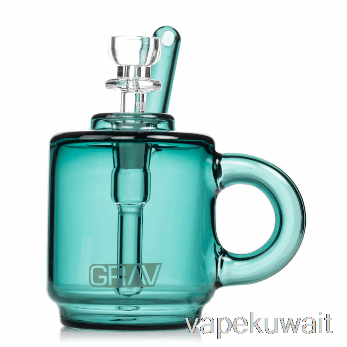 Grav Coffee Mug Pocket Bubbler Lake Green Vape Pod Kits